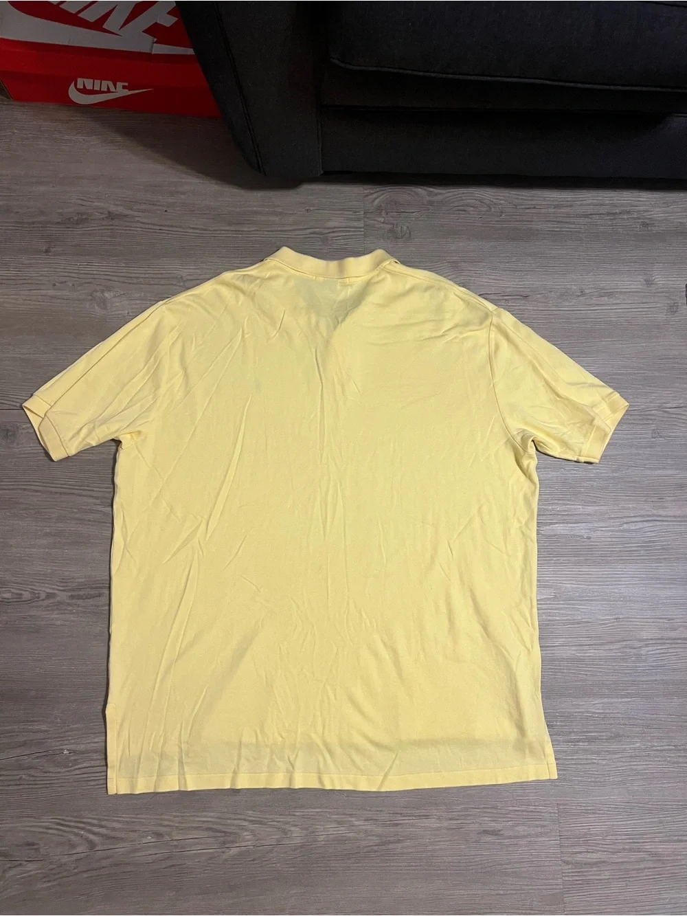 Vintage Polo Ralph Lauren Men’s Polo Yellow Embroidered Size 2XL